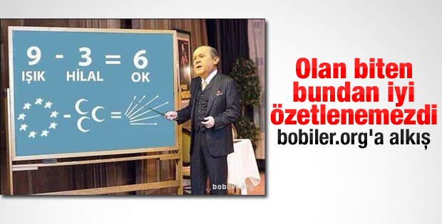 Bobiler'den güldüren Bahçeli capsi