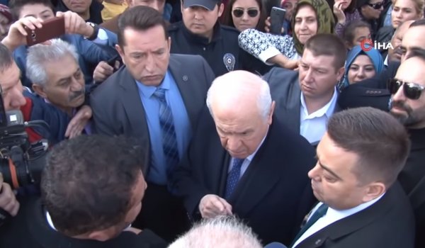 Mahkum yakınının sözleri Devlet Bahçeli'yi kızdırdı