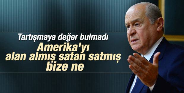 Devlet Bahçeli'den Amerika'nın keşfi yorumu İZLE