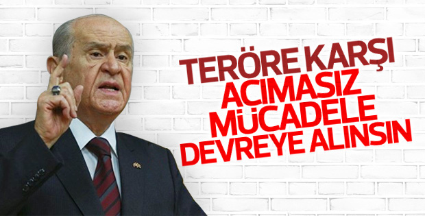 MHP lideri Bahçeli'den saldırıyla ilgili ilk açıklama