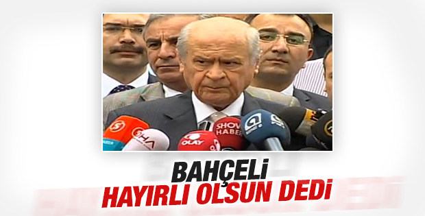 MHP Lideri Bahçeli oyunu kullandı