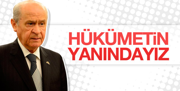 Bahçeli'den ilk açıklama