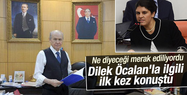 Bahçeli'den Dilek Öcalan yanıtı