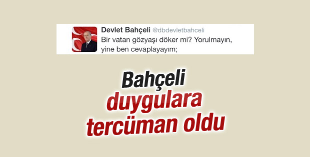Bahçeli'nin teröre isyan tweetleri