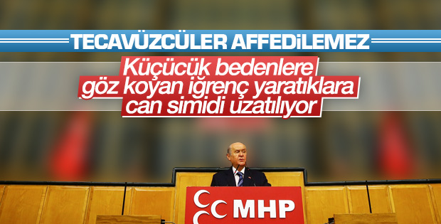 Devlet Bahçeli'den cinsel istismar önergesine tepki