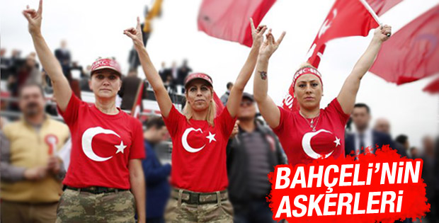 MHP'nin Yenikapı mitinginden görüntüler