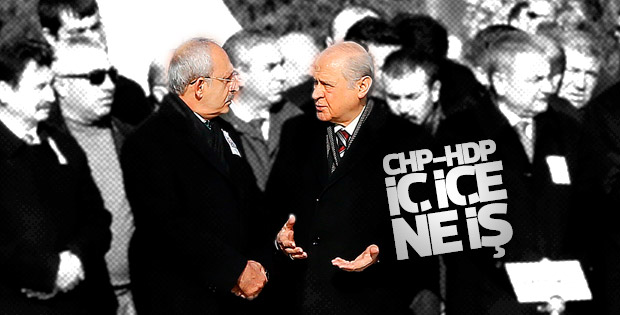 Şehit cenazesinde Bahçeli-Kılıçdaroğlu yan yana