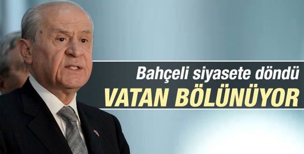 Bahçeli: Erdoğan milliyetçiliği söküp attı