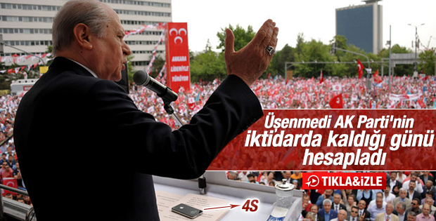 Devlet Bahçeli'nin son hesabı