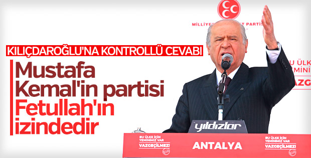Bahçeli, Kılıçdaroğlu'na yüklendi