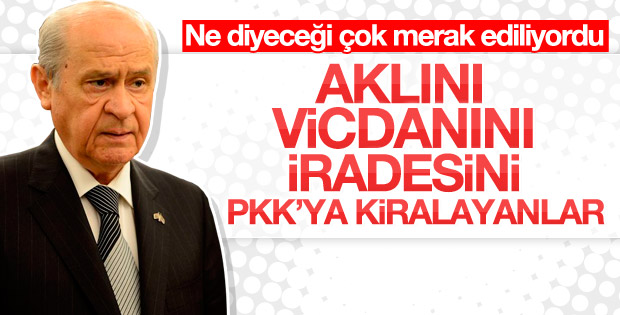 Devlet Bahçeli: HDP'lilerin yargılanması meşrudur