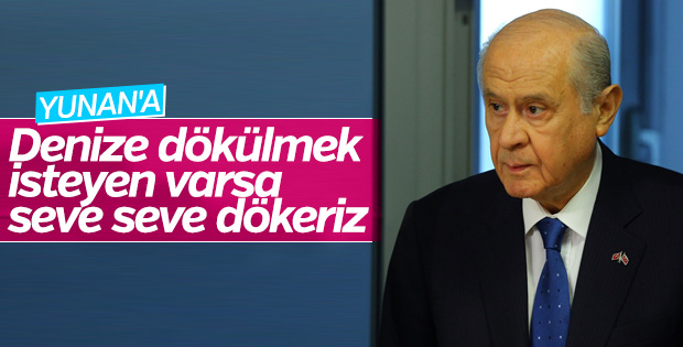 Devlet Bahçeli: Sabrımızı sınamasınlar