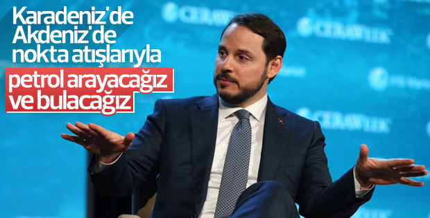 Bakan açıkladı: Akdeniz ve Karadeniz'de petrol aranacak