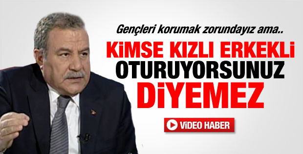 Bakan Güler kızlı erkekli tartışması hakkında konuştu