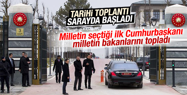 Tarihi Bakanlar Kurulu'nun gündemi yoğun