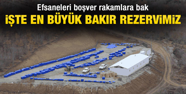 Türkiye'nin en büyük bakır rezervi Kastamonu'dan çıkıyor