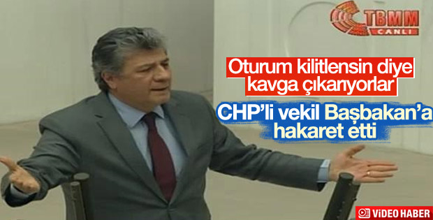 CHP'li Balbay'dan Başbakan'a hakaret