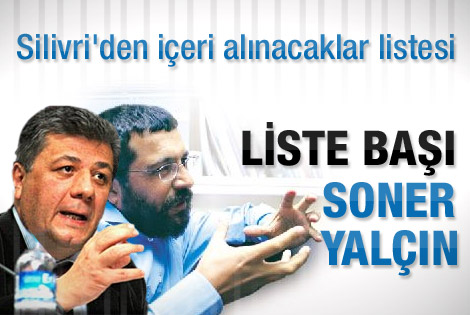 Balbay'ın içeri alınacak gazeteciler listesi