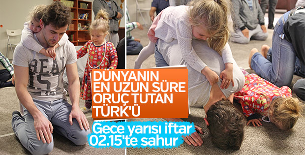Balıkesirli Erkoç 22 saat oruç tutuyor