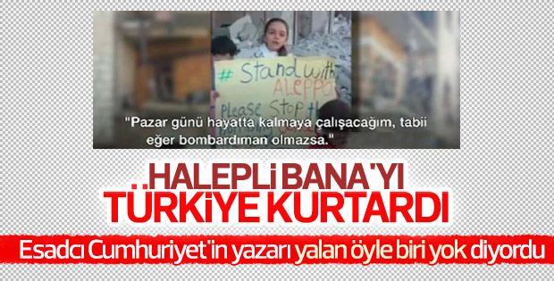 Bana Alabed ve ailesi Halep'ten tahliye edildi