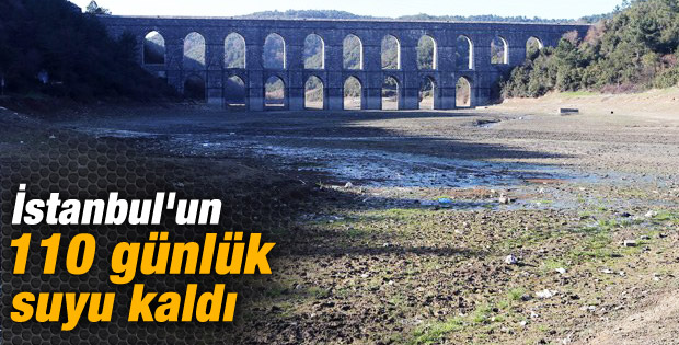 İstanbul barajlarında son 10 yılın susuzluk rekoru