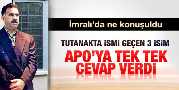 Baransu ve Uslu'dan İmralı tutanaklarına sert tepki