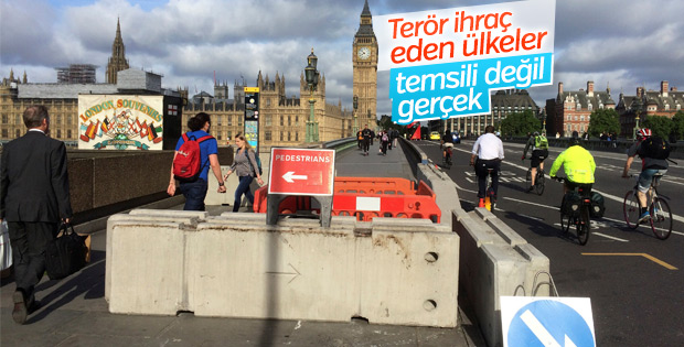 Londra Köprüsü'nde barikat kuruldu