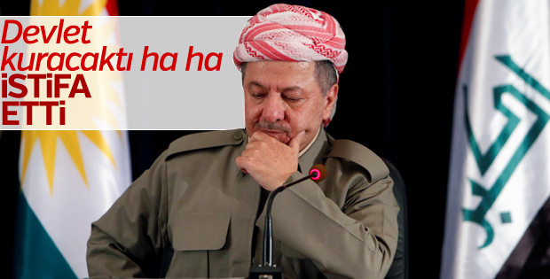 Barzani istifa etti