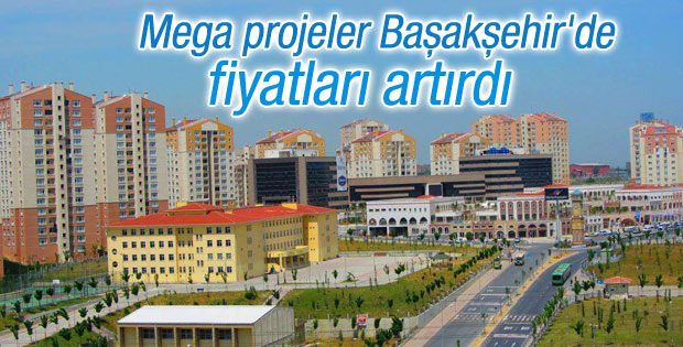 Başakşehir mega projelerle yükseliyor