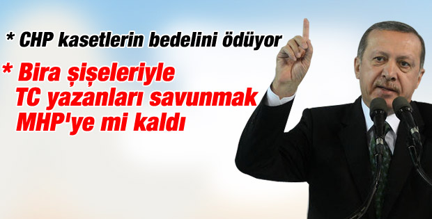 Başbakan Erdoğan'dan CHP ve MHP'ye tepki - izle