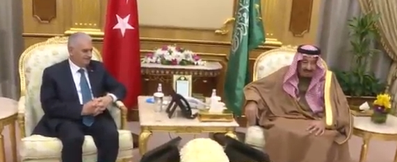 Başbakan Suudi Arabistan'da