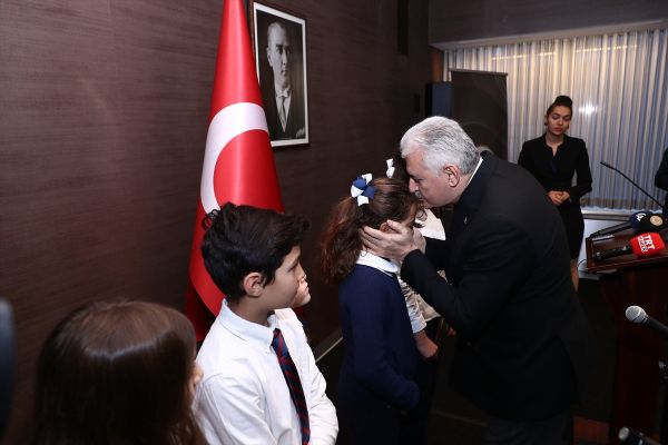 Başbakan ABD'de Atatürk anma törenine katıldı