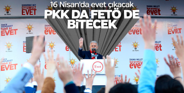 Başbakan Yıldırım'ın Bitlis konuşması