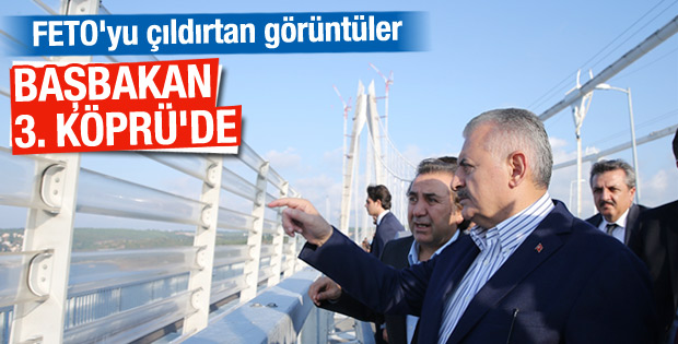Başbakan Yıldırım 3. Köprü'de