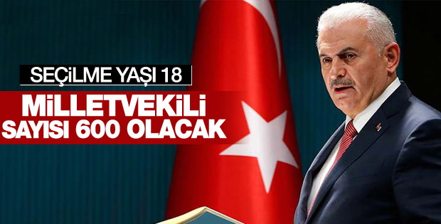 Başbakan Yıldırım'dan anayasa değişikliği açıklaması