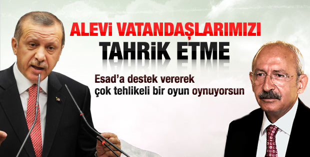 Başbakan Erdoğan'dan Kılıçdaroğlu'na sert tepki