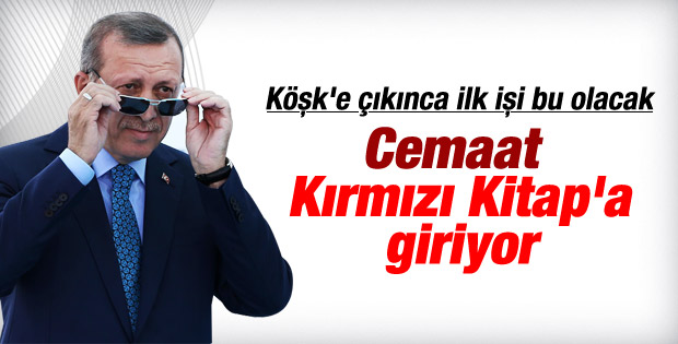 Paralel yapı iç tehdit olarak Kırmızı Kitap'ta