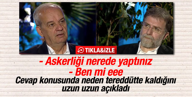 İlker Başbuğ'dan Ahmet Hakan'a askerlik sorusu
