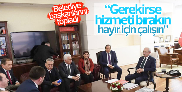 Kılıçdaroğlu'ndan belediye başkanlarına referandum görevi