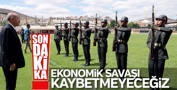 Erdoğan'dan döviz spekülatörlerine gözdağı