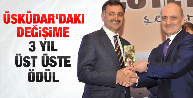 Başkan Mustafa Kara'ya 4. yılında 3. büyük ödül
