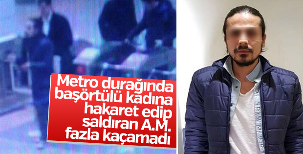 Kadıköy’de başörtülü kadına saldıran zanlı yakalandı
