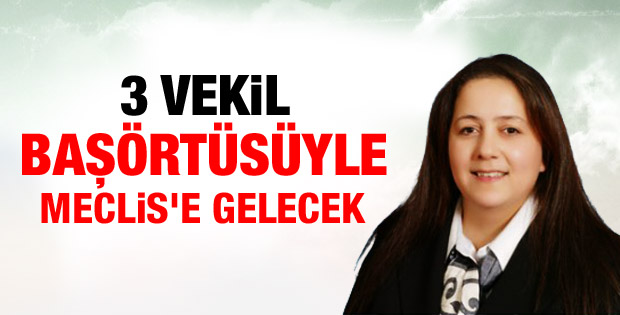 Meclis'te 14 yıl sonra başörtüsü