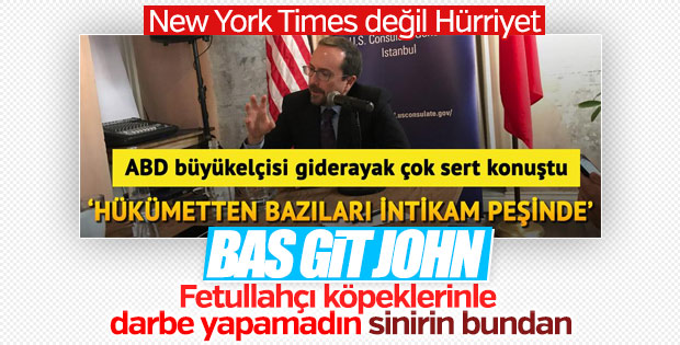 John Bass konsolosluk çalışanın tutuklanmasından rahatsızmış