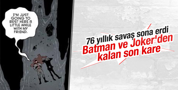 Batman ve Joker öldü