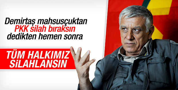 Cemil Bayık: Halkımız silahlanmalı, tüneller kazmalı