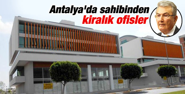 Deniz Baykal ofisi için kiracı arıyor