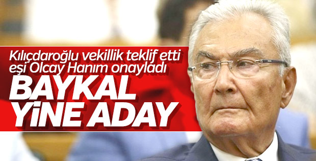 Deniz Baykal yeniden milletvekilliğine aday oluyor