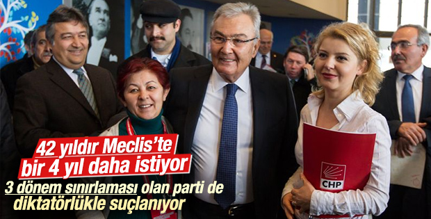 Deniz Baykal CHP'den aday adayı oldu