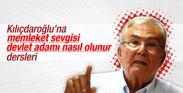 Deniz Baykal'dan Kılıçdaroğlu'na can simidi yanıtı